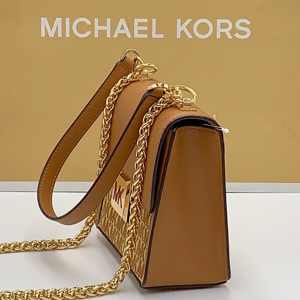 MICHAEL KORS SONIA SMALL SQUARE SHOULDER XBODY - Picture 8 of 16